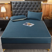 HKM-767443 Latex Full Protection Mattress Cover in Various Colors and Sizes