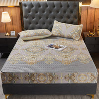 HKM-767443 Latex Full Protection Mattress Cover in Various Colors and Sizes