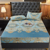 HKM-767443 Latex Full Protection Mattress Cover in Various Colors and Sizes
