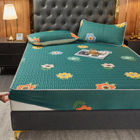 HKM-767443 Latex Full Protection Mattress Cover in Various Colors and Sizes