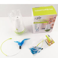 HKM-767571 Cat Toy Tumbler Electric Feather Spiral Turn