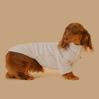 HKM-767571 Dachshund Pet Base Coat - Casual Four-Legged Dog Clothing in Red, Gray, Green, Silver