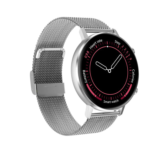 HKM-767635 Smart Bracelet with 1.3-Inch Display, USB 3.0 Interface, and Steel Strap - 180mAh Battery