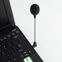 HKM-767827 Condenser Microphone with Noise Reduction, Omnidirectional Pickup, 3.5mm Plug