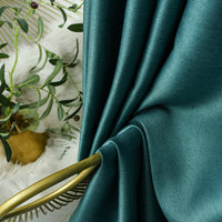 HKM-767827 Thickening Double-sided Jacquard Curtain with High Shading 70%-90% in Various Colors