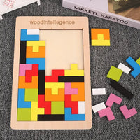 HKM-768083 3D Wooden Jigsaw Puzzles for Kids - Educational Toys for Ages 2-13