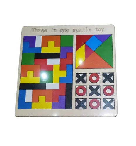 HKM-768083 3D Wooden Jigsaw Puzzles for Kids - Educational Toys for Ages 2-13
