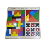 HKM-768083 3D Wooden Jigsaw Puzzles for Kids - Educational Toys for Ages 2-13