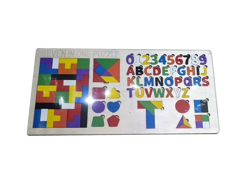 HKM-768083 3D Wooden Jigsaw Puzzles for Kids - Educational Toys for Ages 2-13