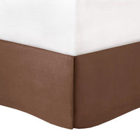 HKM-768275 12 Piece Full Comforter Set with Cotton Bed Sheets in Blue and Brown, Paisley Pattern