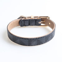 HKM-768275 Exquisite PU Leather Dog Collar in Brown, Beige, Red, Gray, Blue - Multiple Sizes Available