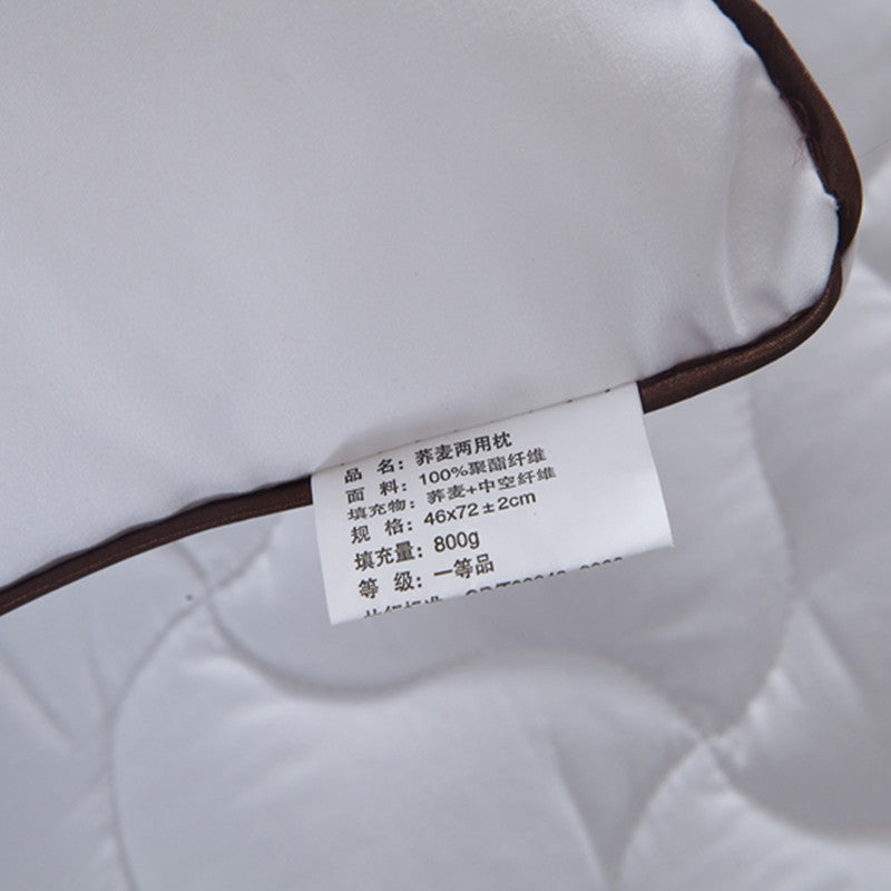 HKM-768403 Buckwheat Dual-Purpose Pillow with Super Soft Fabric and Natural Filling, 48x74cm