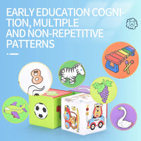 HKM-768851 Educational Cartoon EVA Foam Block Toys for Newborns and Toddlers, Ideal for Ages 0-12 Months