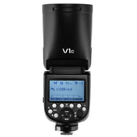 HKM-768851 Professional Overhead Flash for DSLR Cameras with Circular Lamp Head Design and TTL Compatibility