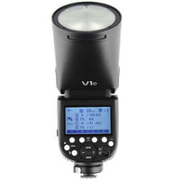 HKM-768851 Professional Overhead Flash for DSLR Cameras with Circular Lamp Head Design and TTL Compatibility