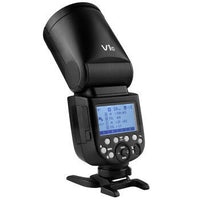 HKM-768851 Professional Overhead Flash for DSLR Cameras with Circular Lamp Head Design and TTL Compatibility