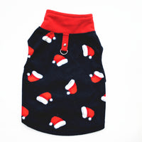 HKM-768915 Cozy Polar Fleece Dog Apparel for Autumn and Winter in Festive Designs