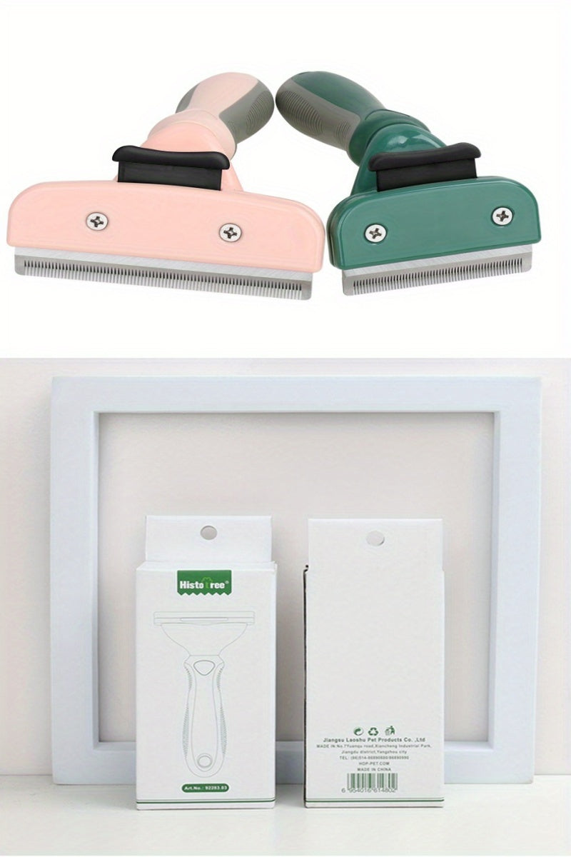 HKM-768979 Pet Hair Trimmer and Comb for Dogs and Cats - Grooming Razor Tool