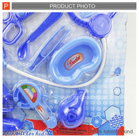 HKM-769107 Realistic Kids Doctor Play Set - Pretend Medical Kit for Ages 2 to 7, Includes Accessories