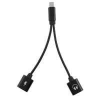 HKM-769171 Lightning Audio Adapter for iPhone - Dual Function Charging & Headphones Compatibility - 135mm Aluminum Alloy Design