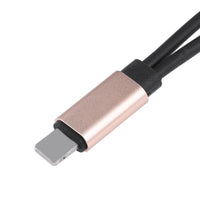 HKM-769171 Lightning Audio Adapter for iPhone - Dual Function Charging & Headphones Compatibility - 135mm Aluminum Alloy Design
