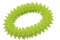 HKM-769299 Durable TPR Spiky Circle Dog Chew Toy for Molar Health and Bite Training
