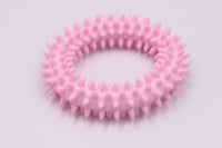 HKM-769299 Durable TPR Spiky Circle Dog Chew Toy for Molar Health and Bite Training