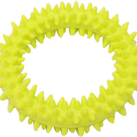 HKM-769299 Durable TPR Spiky Circle Dog Chew Toy for Molar Health and Bite Training