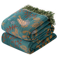 HKM-769427 Summer Air-Conditioned Four-Layer Cotton Towel Blanket in Various Sizes