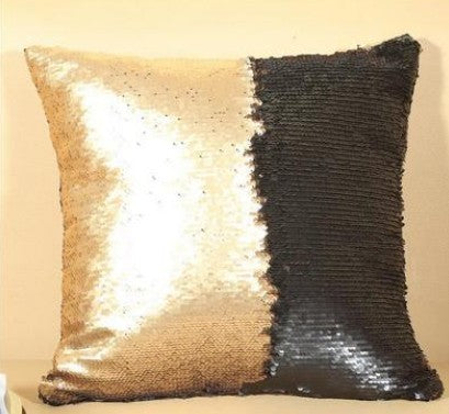 HKM-769491 Double Color Encryption Bolster Pillow Cover - Stylish and Secure Design