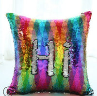 HKM-769491 Double Color Encryption Bolster Pillow Cover - Stylish and Secure Design