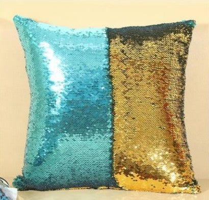 HKM-769491 Double Color Encryption Bolster Pillow Cover - Stylish and Secure Design