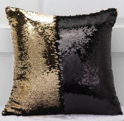 HKM-769491 Double Color Encryption Bolster Pillow Cover - Stylish and Secure Design