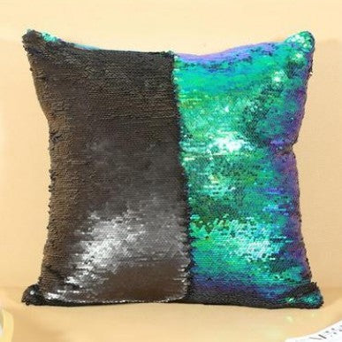 HKM-769491 Double Color Encryption Bolster Pillow Cover - Stylish and Secure Design