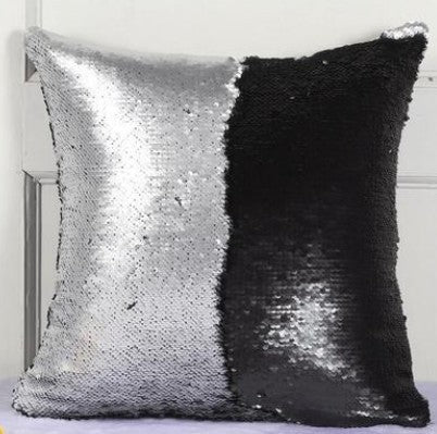 HKM-769491 Double Color Encryption Bolster Pillow Cover - Stylish and Secure Design