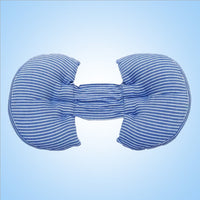 HKM-769555 Multifunctional Cotton Pregnancy Pillow - Machine Washable, Suede Cover, High Elastic Filling