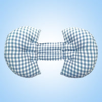 HKM-769555 Multifunctional Cotton Pregnancy Pillow - Machine Washable, Suede Cover, High Elastic Filling