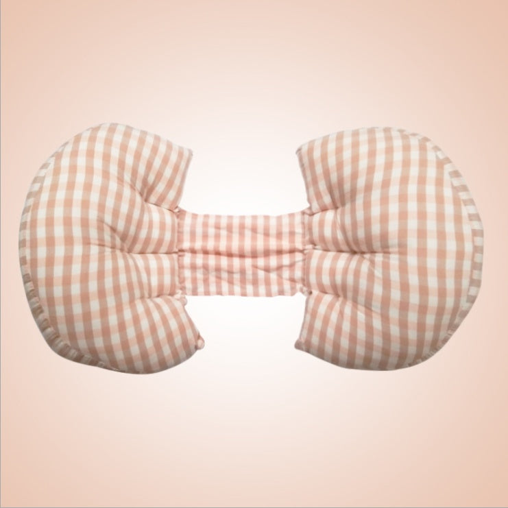 HKM-769555 Multifunctional Cotton Pregnancy Pillow - Machine Washable, Suede Cover, High Elastic Filling