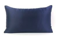 HKM-769747 Dark Blue Geometric Lumbar Pillow with Chemical Fiber Filling - Available in 30x50cm & 45x45cm Sizes