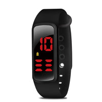 HKM-769939 Three-Color LED Display Waterproof Music Reminder Smart Wristband for Kids