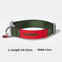 HKM-770131 Comfortable Polyester Dog Collar and Hand Holding Rope Set in Multiple Color Options