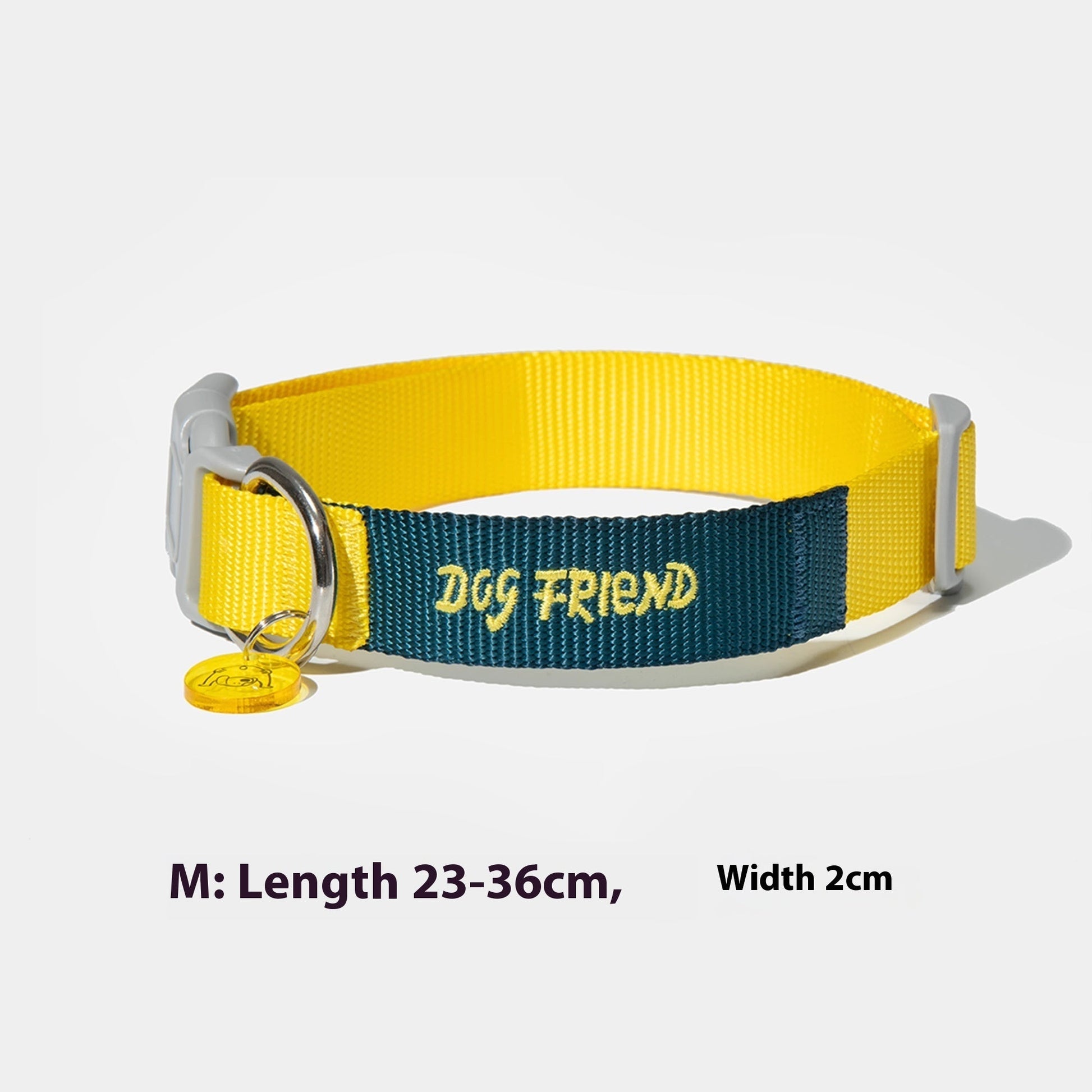 HKM-770131 Comfortable Polyester Dog Collar and Hand Holding Rope Set in Multiple Color Options