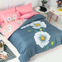 HKM-770195 Four-Piece Brushed Cashmere Cotton Bed Sheet Set - Soft, Warm, and Comfortable