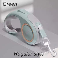 HKM-770259 Automatic Telescopic Leash for Dogs and Cats, 3m Expandable Pet Leash with Ergonomic Grip and Durable Hook