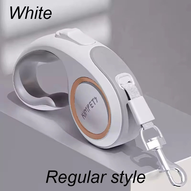 HKM-770259 Automatic Telescopic Leash for Dogs and Cats, 3m Expandable Pet Leash with Ergonomic Grip and Durable Hook