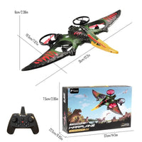HKM-770387 Induction Pterodactyl Quadcopter Drone - Remote Control Aircraft Toy for Ages 5 & Up