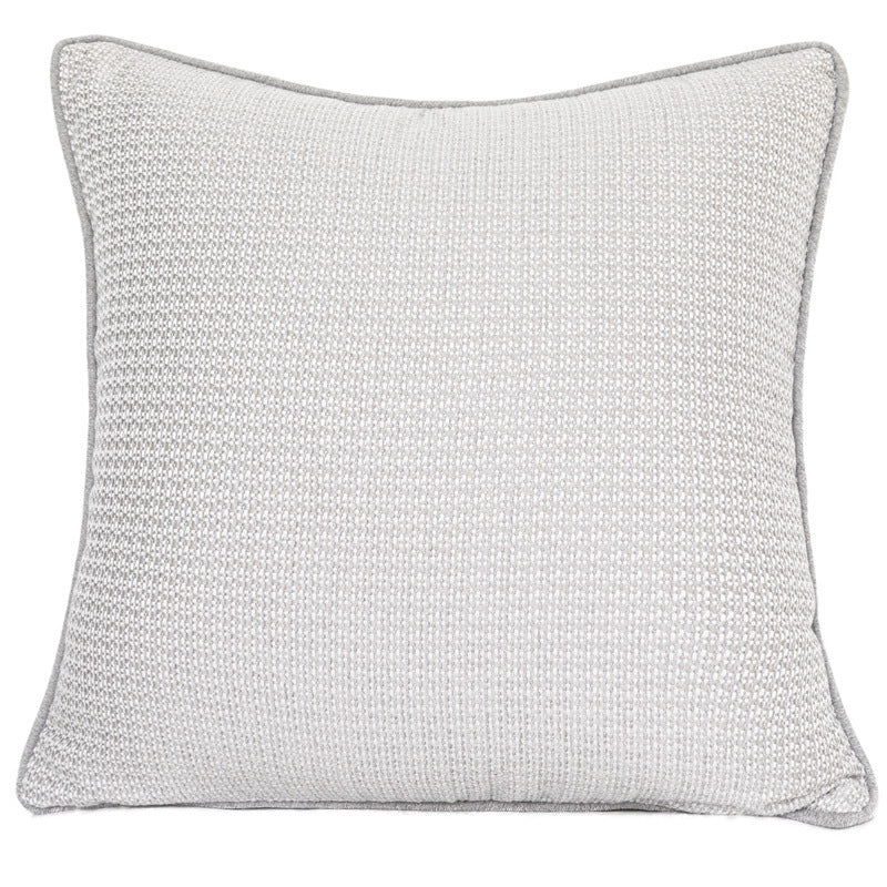 HKM-770387 Modern Minimalist Nordic Style Cotton and Linen Pillowcase with Optional Feather Velvet Core