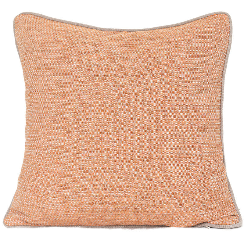 HKM-770387 Modern Minimalist Nordic Style Cotton and Linen Pillowcase with Optional Feather Velvet Core