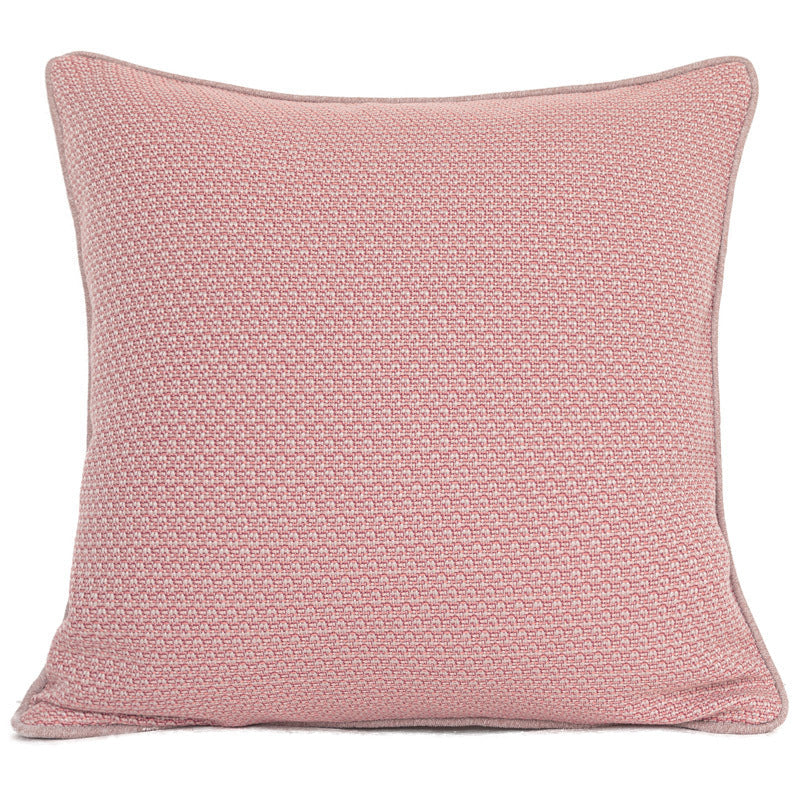 HKM-770387 Modern Minimalist Nordic Style Cotton and Linen Pillowcase with Optional Feather Velvet Core