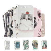 HKM-770515 Chinese Style Flip Leather Protective Case for Huawei with Animal Design, Green